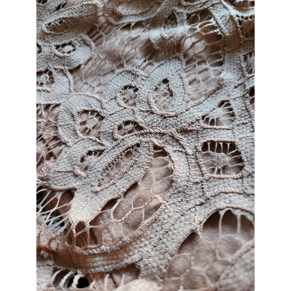 Free People Adella Blush Lace Shorts - Picture 10 of 13